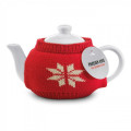 Tea pot with jersey cover