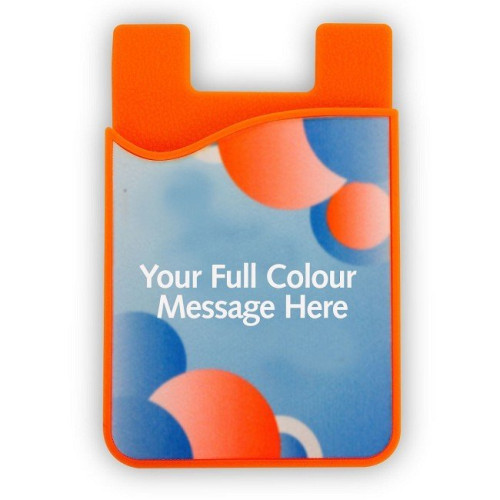 Phone Wallet with Sticky Microfibre Cleaner