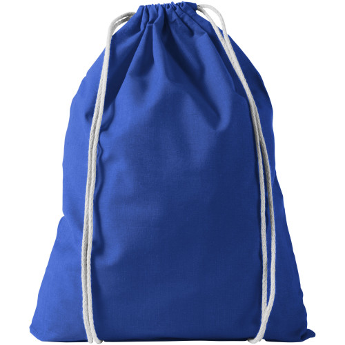 Oregon 100 g/m² cotton drawstring bag 5L