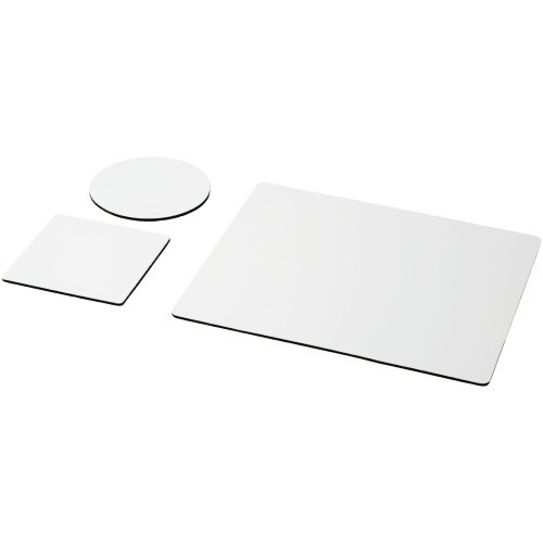 Q-Mat® mouse mat and coaster set combo 1