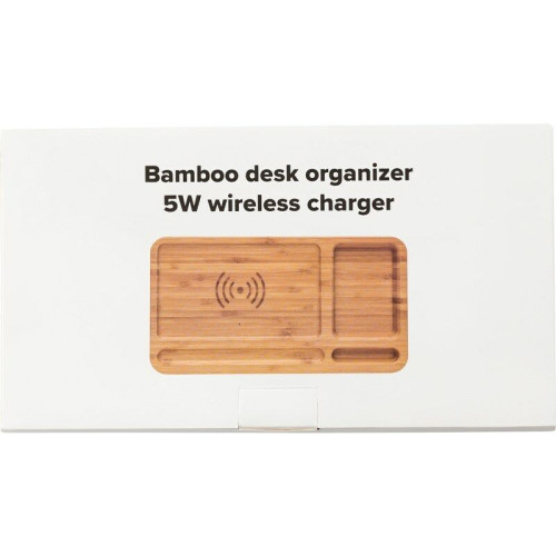 Bamboo desk organiser