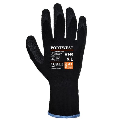 Thermal grip glove